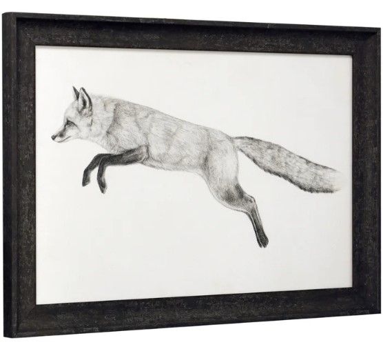 Stylecraft Flying Fox II Black/White Wall Art-0