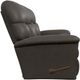 La-Z-Boy® Mateo Charcoal Leather Manual Wall Reclining Loveseat-2