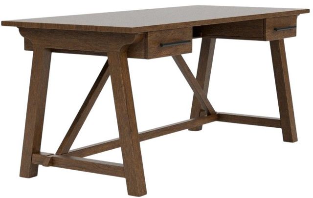 Riverside Furniture Calhoun Whiskey Oak Writing Desk-0