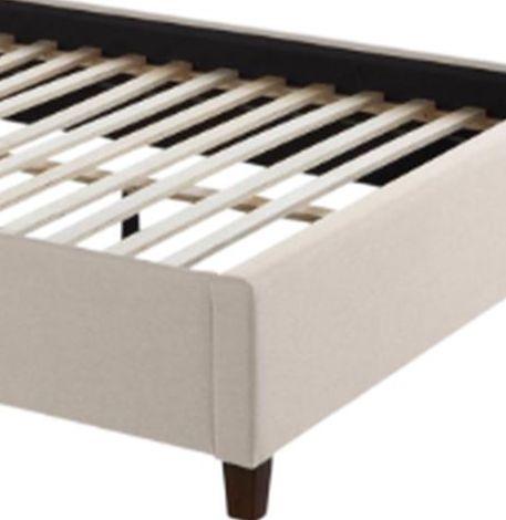 Malouf® Eastman Oat Queen Upholstered Platform Bed-1
