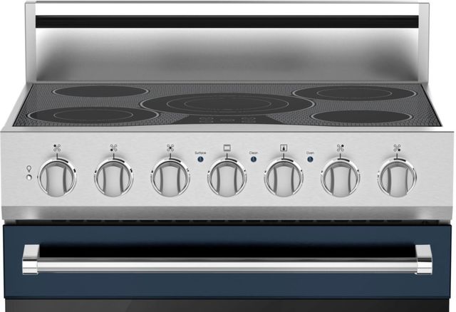 Viking® 3 Series 30" Slate Blue Pro Style Electric Range-1