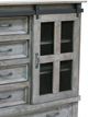 Horizon Home® Urban Rustic Gray Barn Door Chest-1