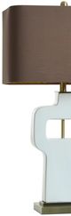 StyleCraft Norman Wyatt Home Prelude White Table Lamp-1