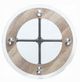 ACME Furniture Brantley Glass Top End Table with Sandy Gray Base-2