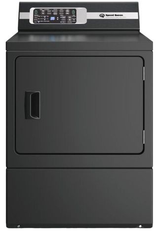 Speed Queen® DR7 7.0 Cu. Ft. Matte Black Front Load Electric Dryer