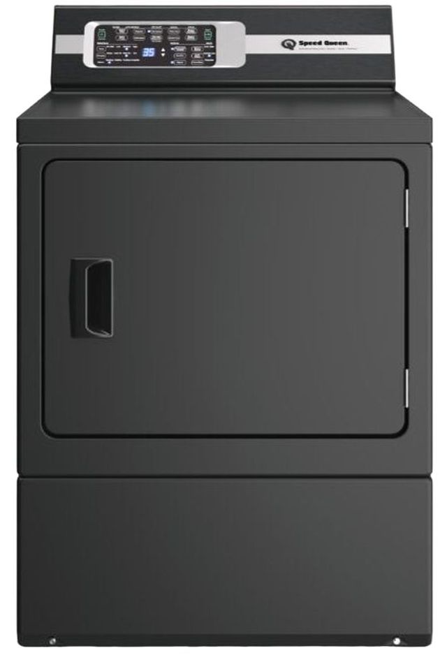 Speed Queen® DR7 7.0 Cu. Ft. Matte Black Front Load Electric Dryer