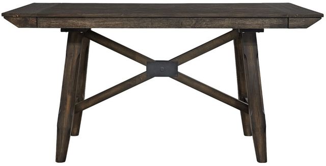 Liberty Furniture Double Bridge Dark Chestnut Gathering Table-2