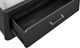 Najarian Furniture Loft 3-Piece Black King Storage Panel Bedroom Set-4