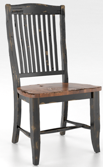 Canadel Spice Washed Wood Side Chair-0