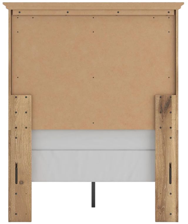 Signature Design by Ashley® Makidern Tan Twin Panel Bed-3