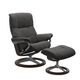 Stressless® by Ekornes® Mayfair Large Signature Base Chair and Ottoman-0