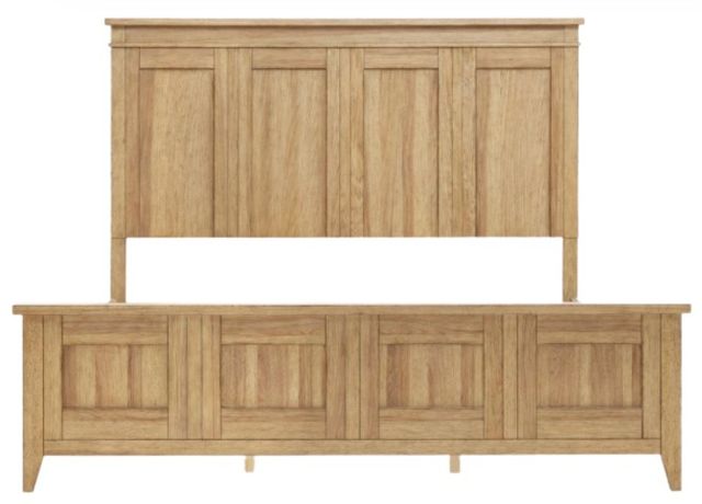 Legacy Classic Today's Traditions Natural Hickory California King Panel Bed-2