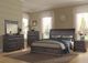 Bernards Bellamy Lane 3-Piece Dark Brown Queen Sleigh Bed Set-4