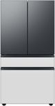 Samsung Bespoke 36" White Glass French Door Refrigerator Bottom Panel-3