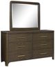 Signature Design by Ashley® Darimore Burnished Brown Dresser and Mirror-0