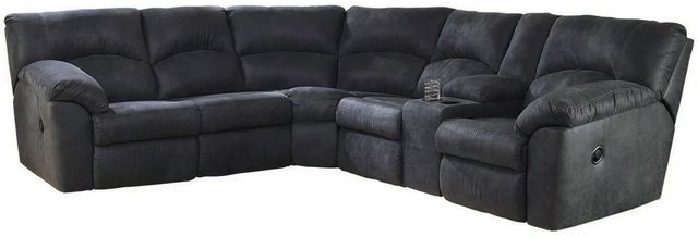 Signature Design by Ashley® Tambo 2-Piece Pewter L-Shape Reclining Sectional Sofa-0