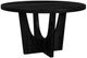 Elements International Oregon Black Dining Table-0