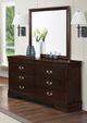 Coaster® Louis Philippe 4-Piece Cappuccino Eastern King Bedroom Collection-2