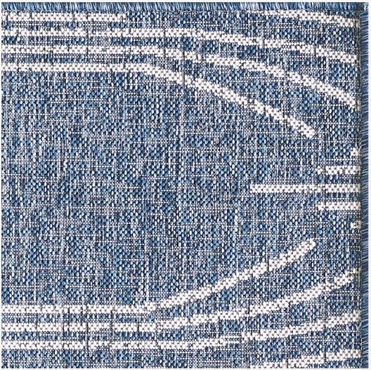 KAS Rugs Provo Blue Contempo 5'x8' Area Rug-4