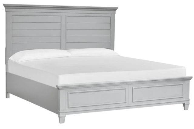 Magnussen Home® Charleston Harbor Gray King Panel Headboard-2