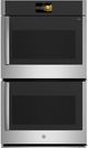 GE Profile™ 30" Smart Built In Convection Stainless Steel Double Wall Oven-0