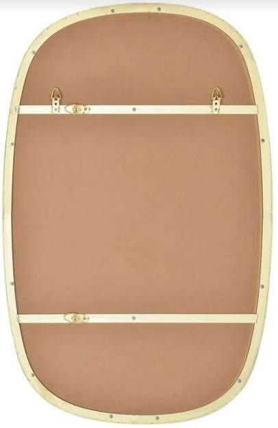 Renwil® Gallegos Brushed Brass Plated Mirror-4