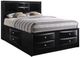 ACME Furniture Ireland Black Queen Bookcase Bed-0