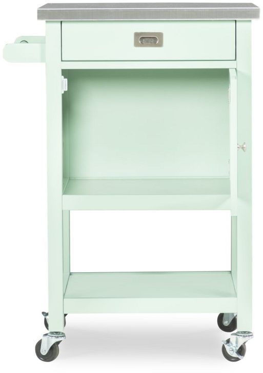 Linon Sydney Green Apartment Cart-0