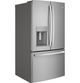 GE® 36" 27.7 Cu. Ft. Fingerprint Resistant Stainless Steel French Door Refrigerator-4
