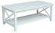 John Thomas Furniture® Hampton Pure White Coffee Table-0