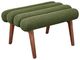 Moe's Home Collection Arlo Dark Green Accent Stool-0
