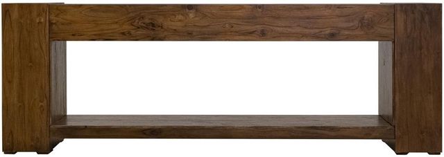 International Furniture Direct Natural Teca Brown 94" Console-3