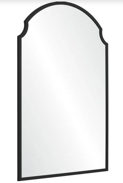 Renwil® Asmara Matte Black Accent Mirror-1
