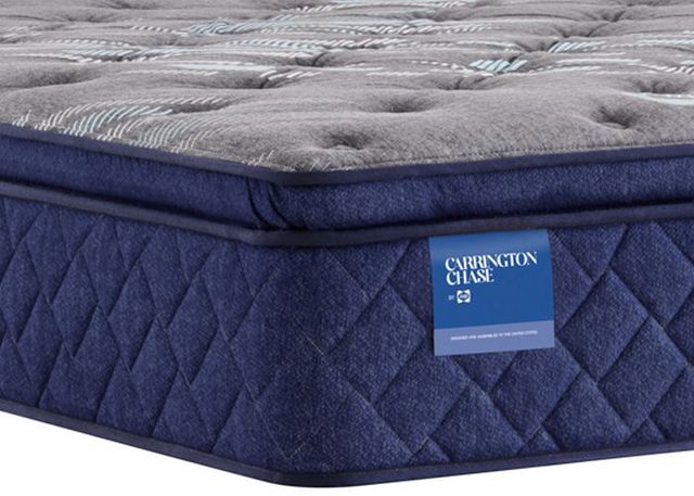 Sealy® Carrington Chase Spring Pacific Rest 14" Innerspring Soft Euro Pillow Top Twin XL Mattress-1
