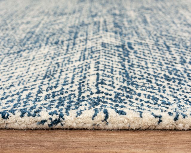 Rizzy Home Etchings Blue 5'x8' Rectangular Rug-3