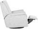Fairfield® Customizable Greek Key Arm Manual Swivel Glider Recliner-1