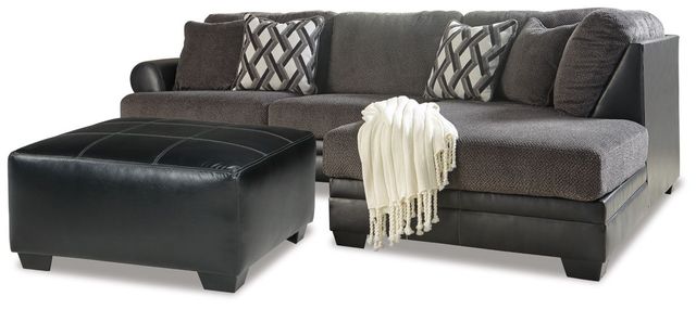 Benchcraft® Kumasi 2-Piece Smoke Living Room Set-0