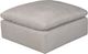 Moe's Home Collection Terra Condo Light Grey Ottoman-0