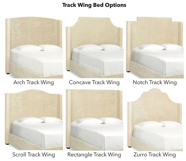 Parker Southern Customizable Dream Creations Track Wing Headboard-2