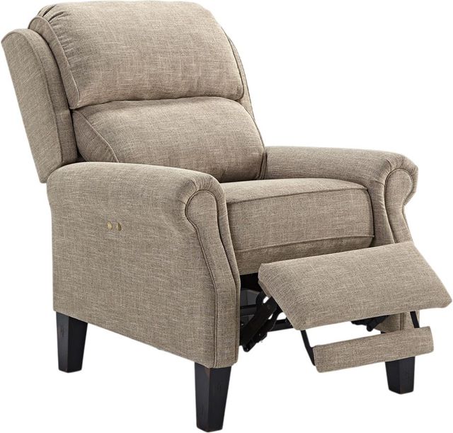 Best® Home Furnishings Customizable Joanna Manual High Leg Recliner with Espresso Legs-1