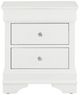 Global Furniture USA Pompei 4-Piece White Youth Twin Bedroom Set-3