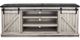 American Heartland Manufacturing 82" Rustic Two-Tone Provincial TV Stand-0