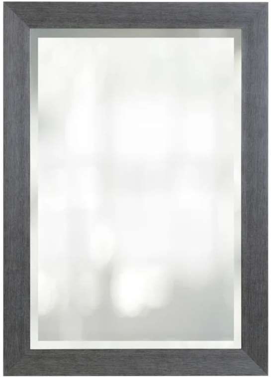 Stylecraft Weathered Gray Beveled Glass Mirror -0