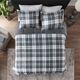 Olliix by Madison Park Essentials Parkston Black and White Twin/Twin XL 3M Scotchgard Down Alternative All Season Comforter Set-5