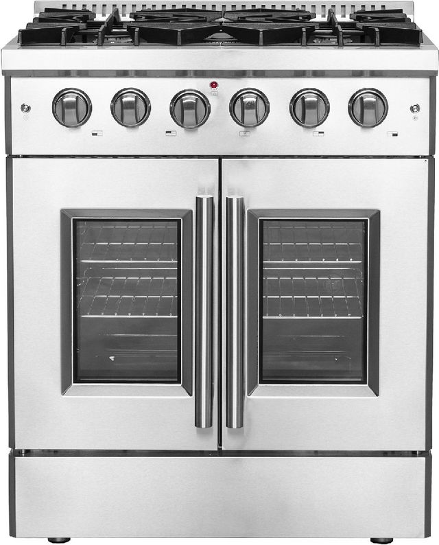FORNO® Galiano 30" Stainless Steel Pro Style Gas Range