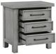 Homelegance® Logandale Antique Gray Nightstand-3