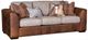 Mayo Customizable 8718LF Leather and Fabric Sofa-0