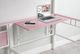 Coaster® Alexia Pink/White Twin/Twin Workstation Bunk Bed-3