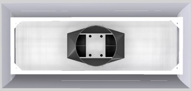 Vent-A-Hood® Designer Series 66" White Island Range Hood-1