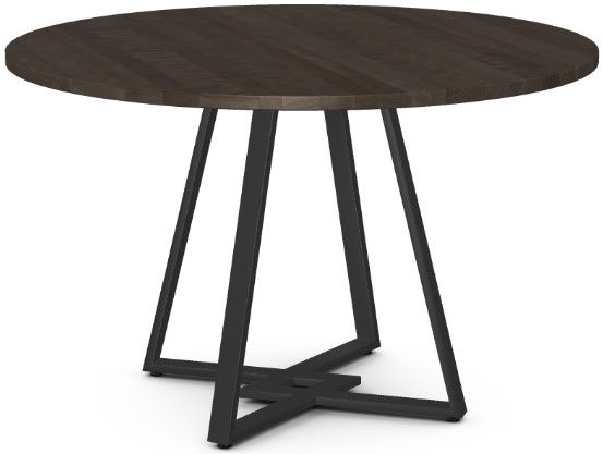 Amisco Customizable Dirk Dining Table with 42" Solid Birch Top-0